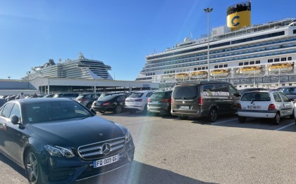 VTC Port de croisière Marseille